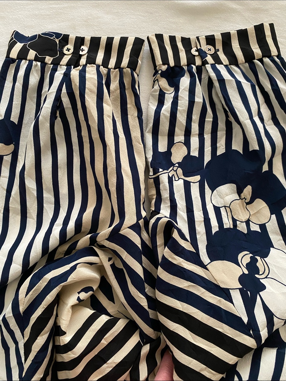 Diane Von Furstenberg elegant 100% silk Florence dress Side Zip Tie Belt Size 10 - Picture 7 of 16